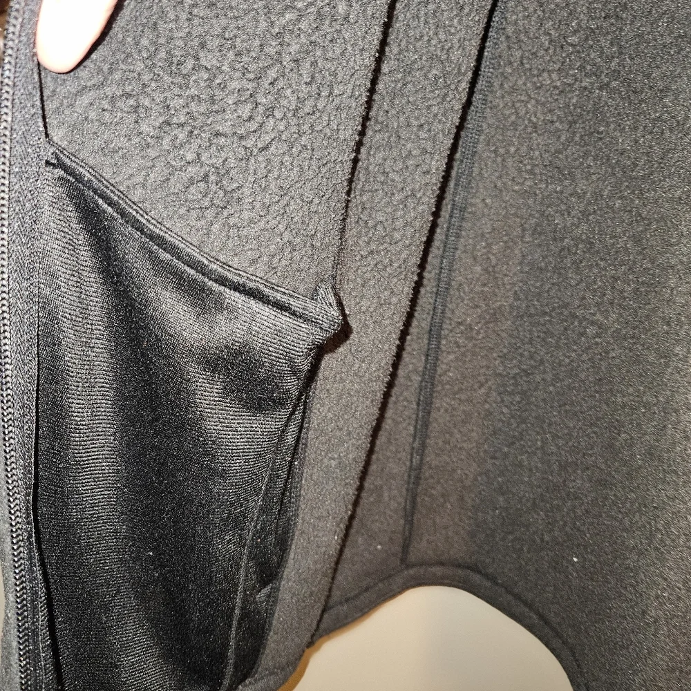 The North Face Women's Crescent Full Zip Fleece Jacket,Grey,Large - Picture 4 of 6